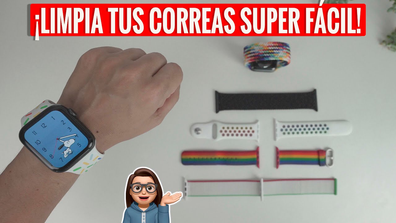 Consejos para limpiar correas del Apple Watch  🧼🫧 ¡Déjalas como Nuevas!