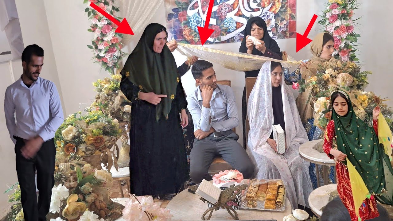 Wedding celebration full of joy 🎊✨️ Sasan and Samaneh with Atlas ❤️ and Saeed's family