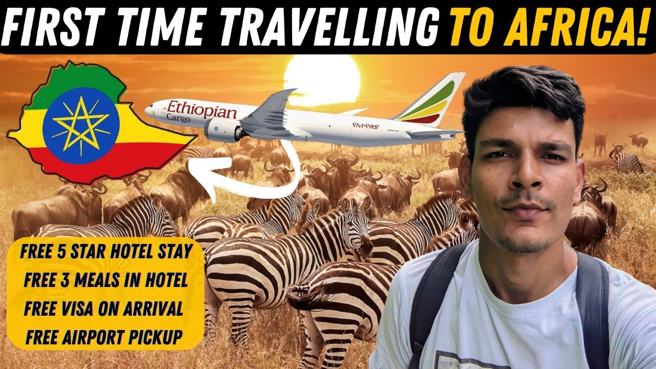 Going To Africa From India For The First Time With Ethiopian Airlines | First Day in Ethiopia 🇪🇹