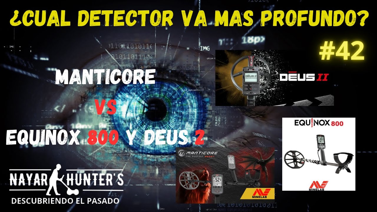 ¿Cuál va mas PROFUNDO? MANTICORE vs EQUINOX800 vs DEUS 2