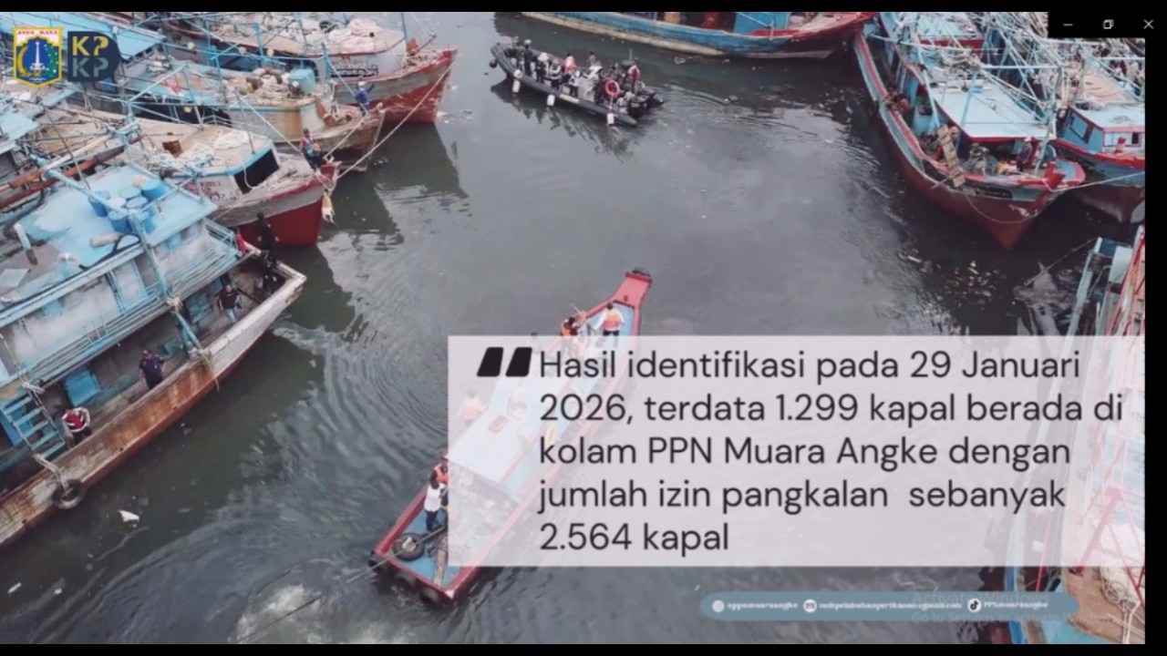 Relokasi Kapal Mangkrak Tahap 1 PPN Muara Angke 4.02.26