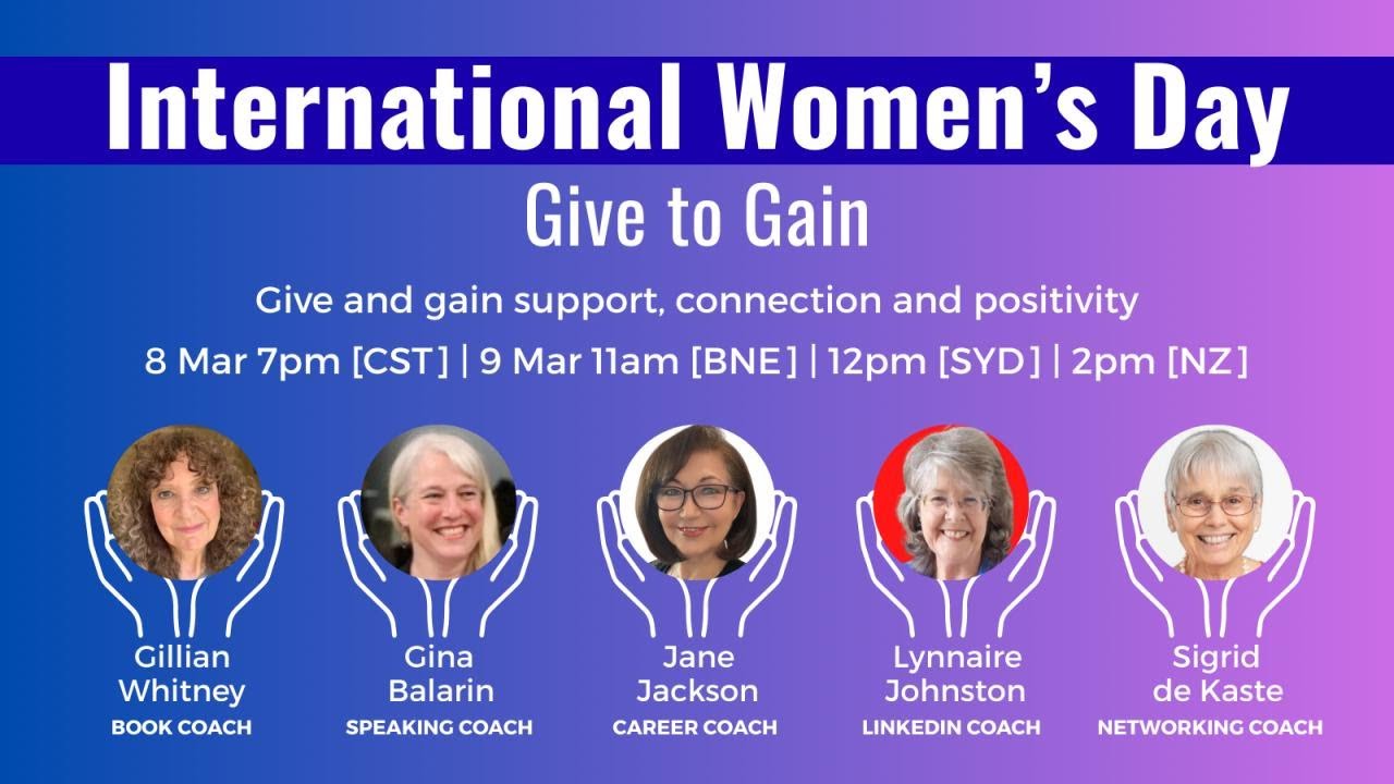 International Women's Day Give to Gain