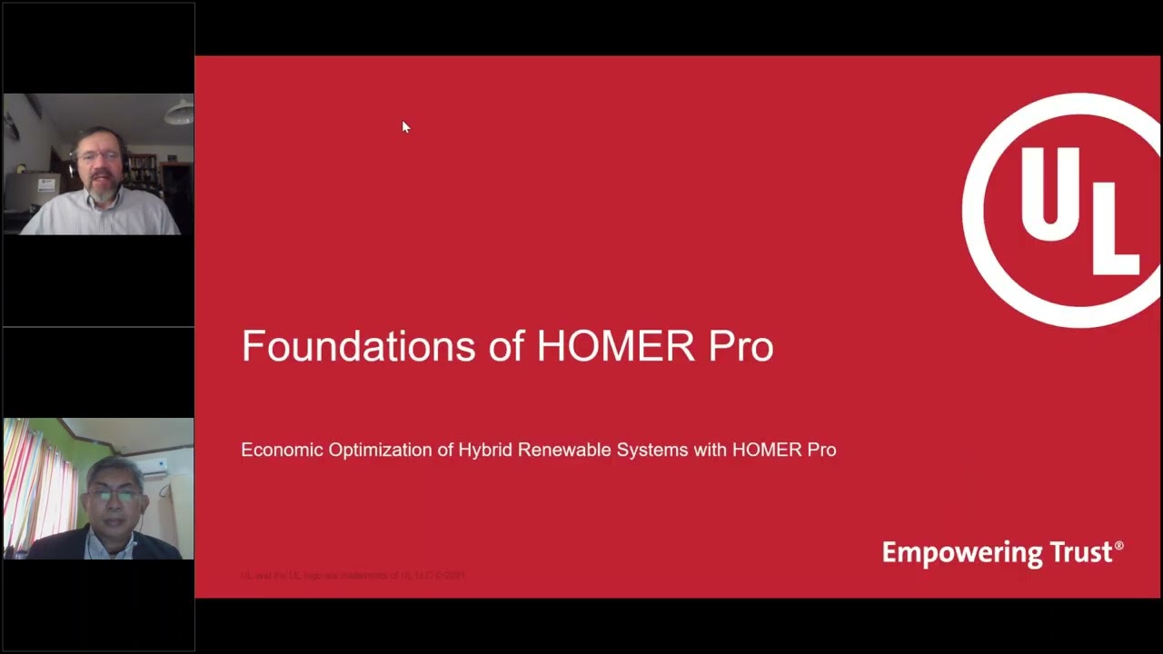 Online Training on HOMER Software