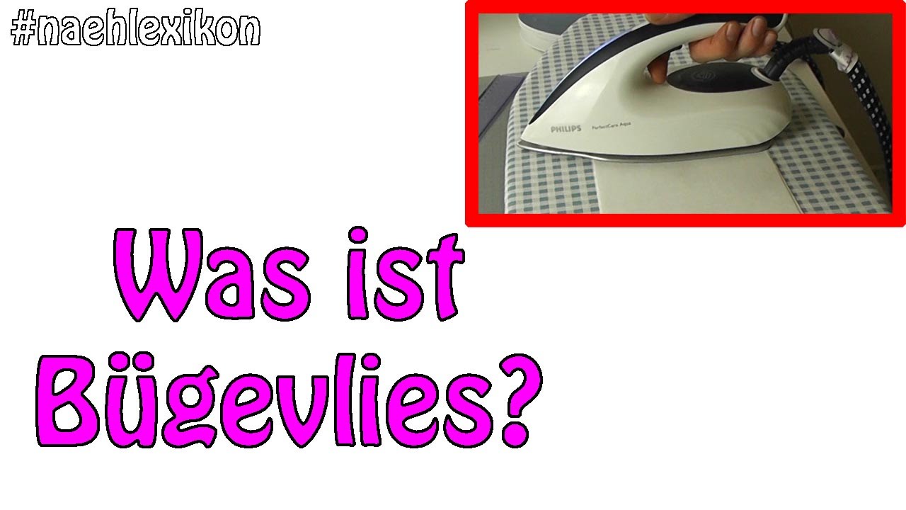 Was ist B&uuml;gevlies? | #Naehlexikon | Dots Designs | N&auml;hen f&uuml;r Anf&auml;nger