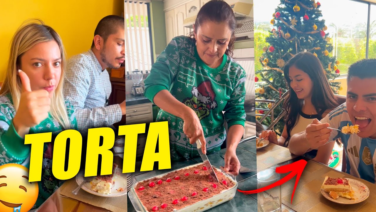 ESTE es el POSTRE Favorito de KIKE JAV 😋❤️ (TORTA HELADA de DURAZNOS) 😱  | Los Morales