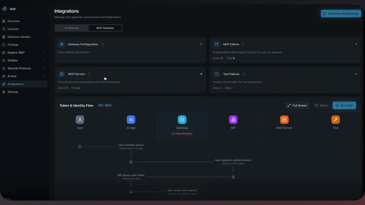 QuilrAI &mdash; Agentic Security | Enterprise AI Security Product Highlight