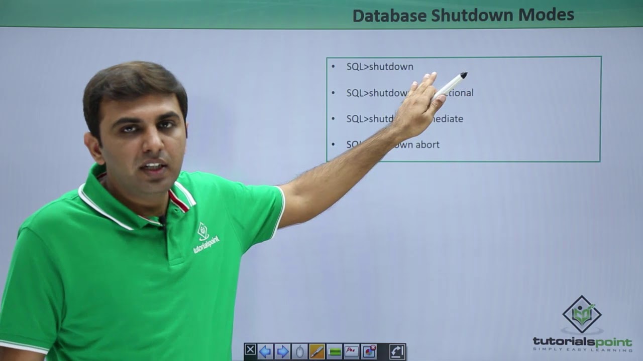 Oracle DB - Startup & Shutdown