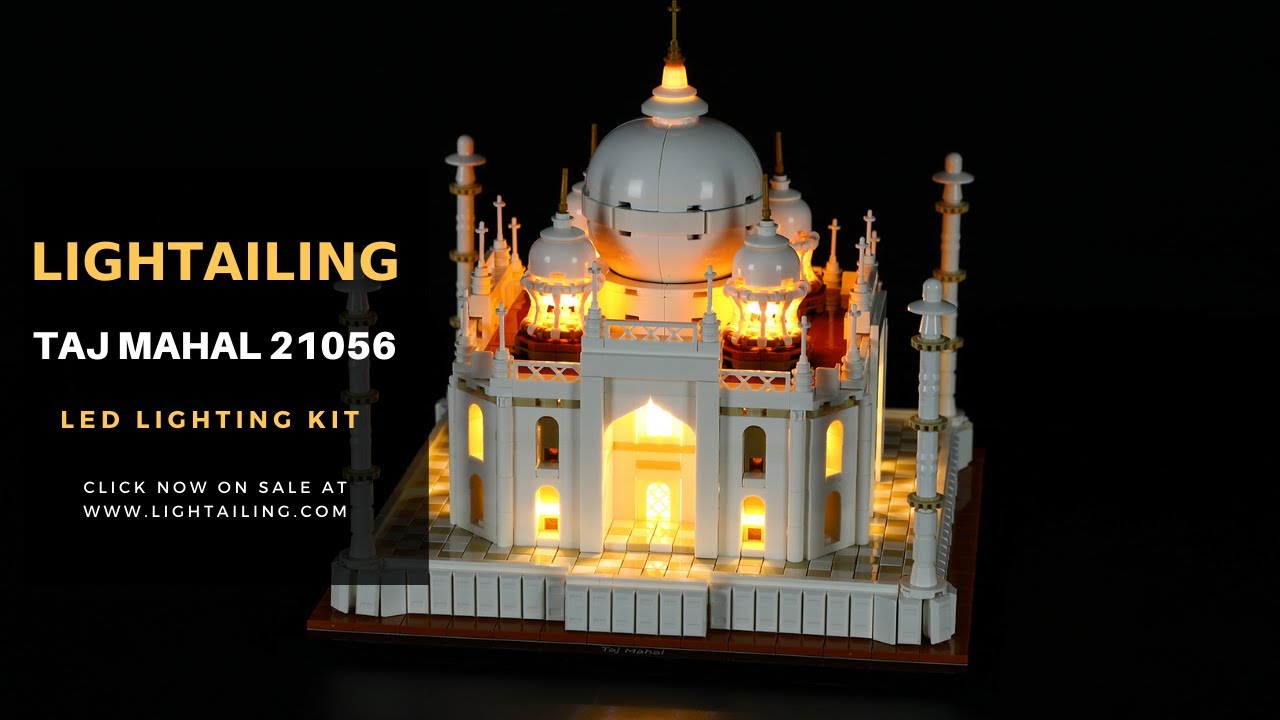 How To Light Up Lego Taj Mahal 21056(Lightailing Install guide)