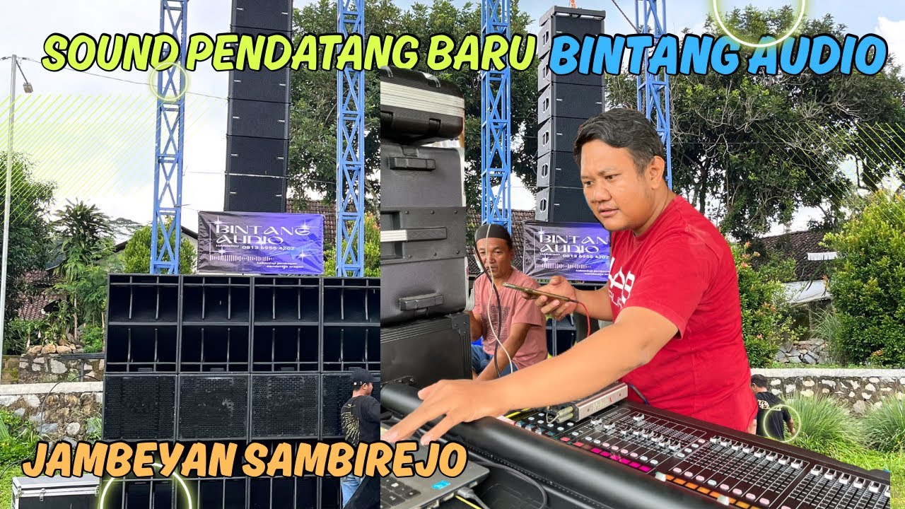 Sound pendatang baru BINTANG AUDIO 