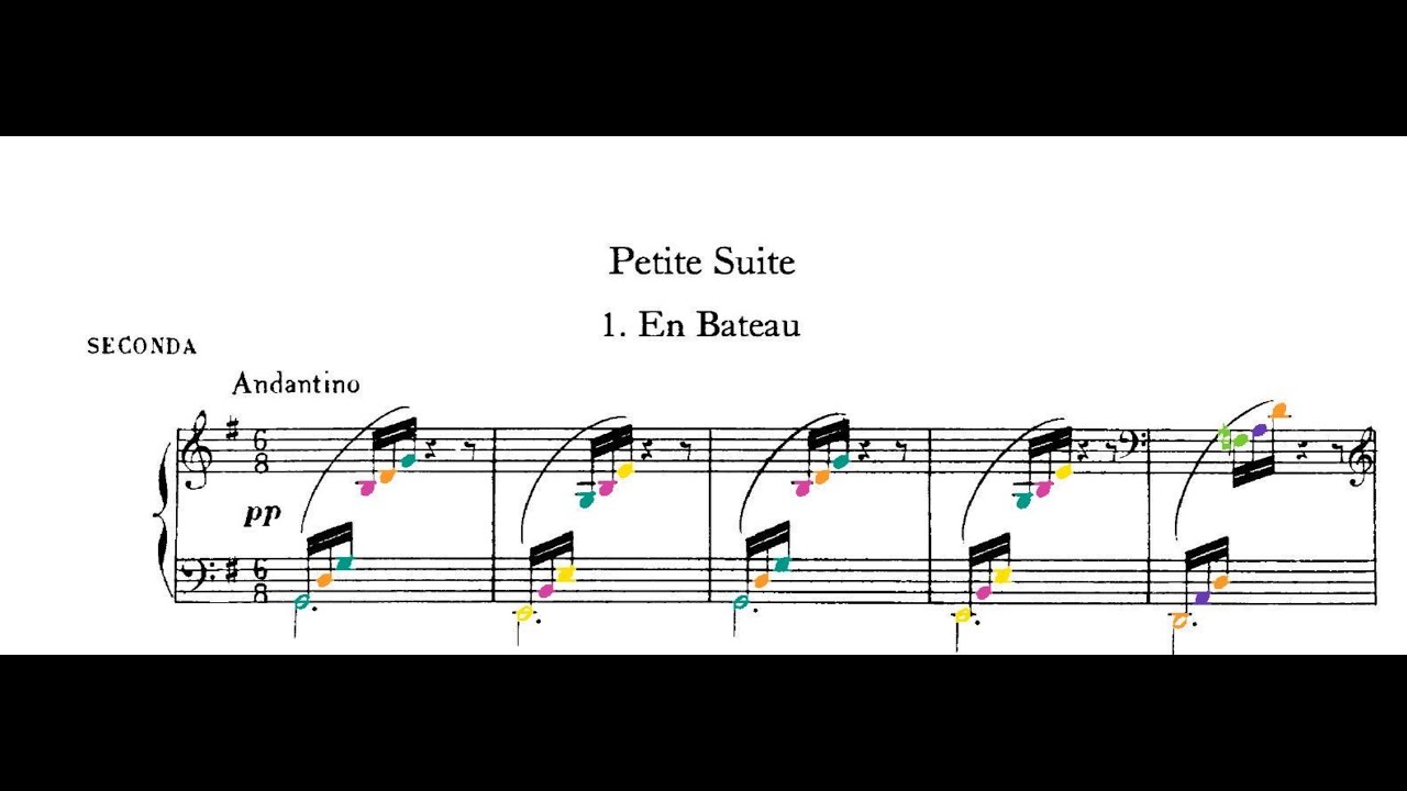 Debussy - Petite Suite in color (Gromoglasova)