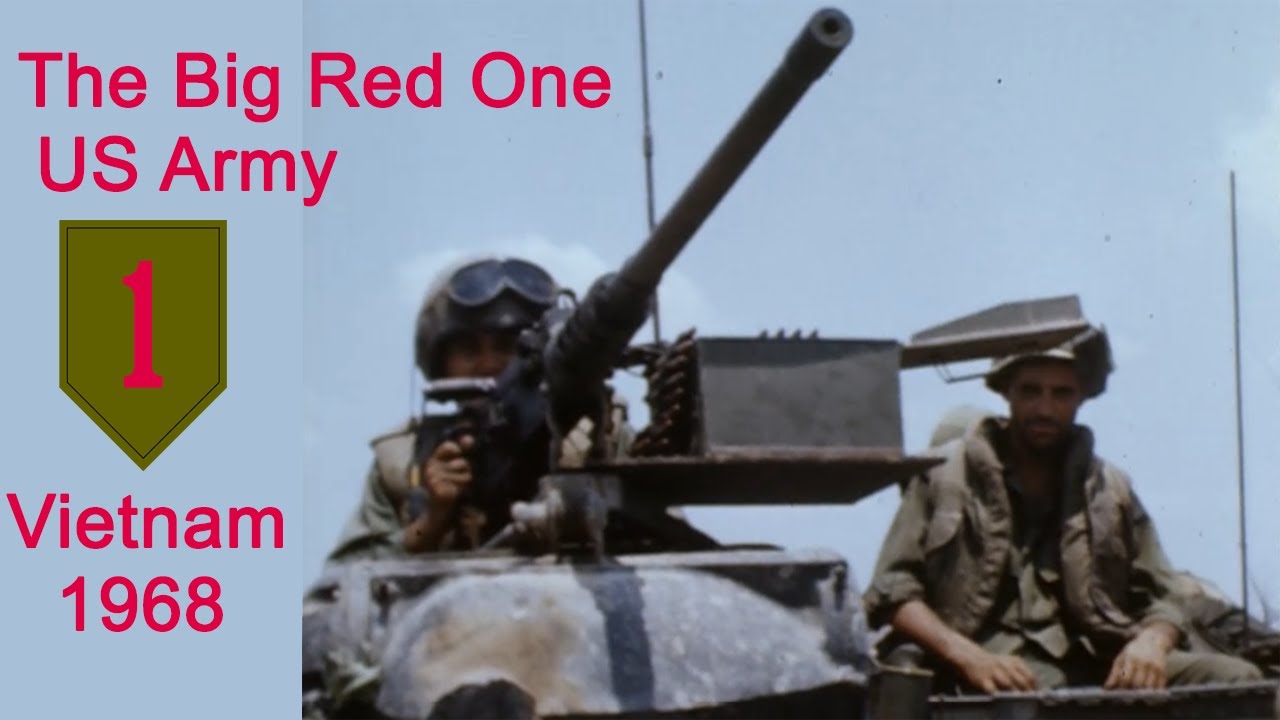 The Big Red One - US 1st Infantry Division Vietnam 1968