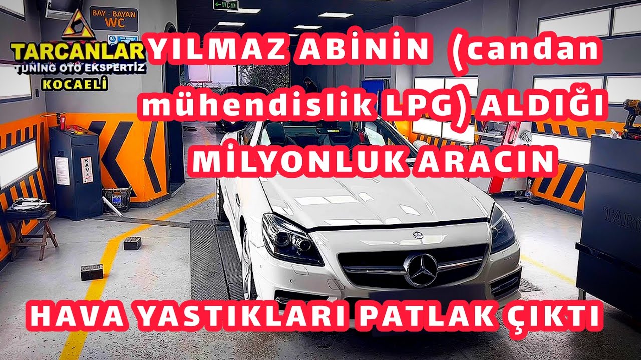 YILMAZ ABİNİN ( candan mühendislik ) ALDIĞI MİLYONLUK ARACIN HAVA YASTIKLARI PATLAK ÇIKTI .