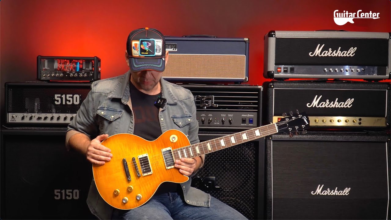 Gibson Kirk Hammett Greeny Les Paul Standard﻿﻿ Greeny Burst - Legenda wśr&oacute;d gitar | TV Guitar Center