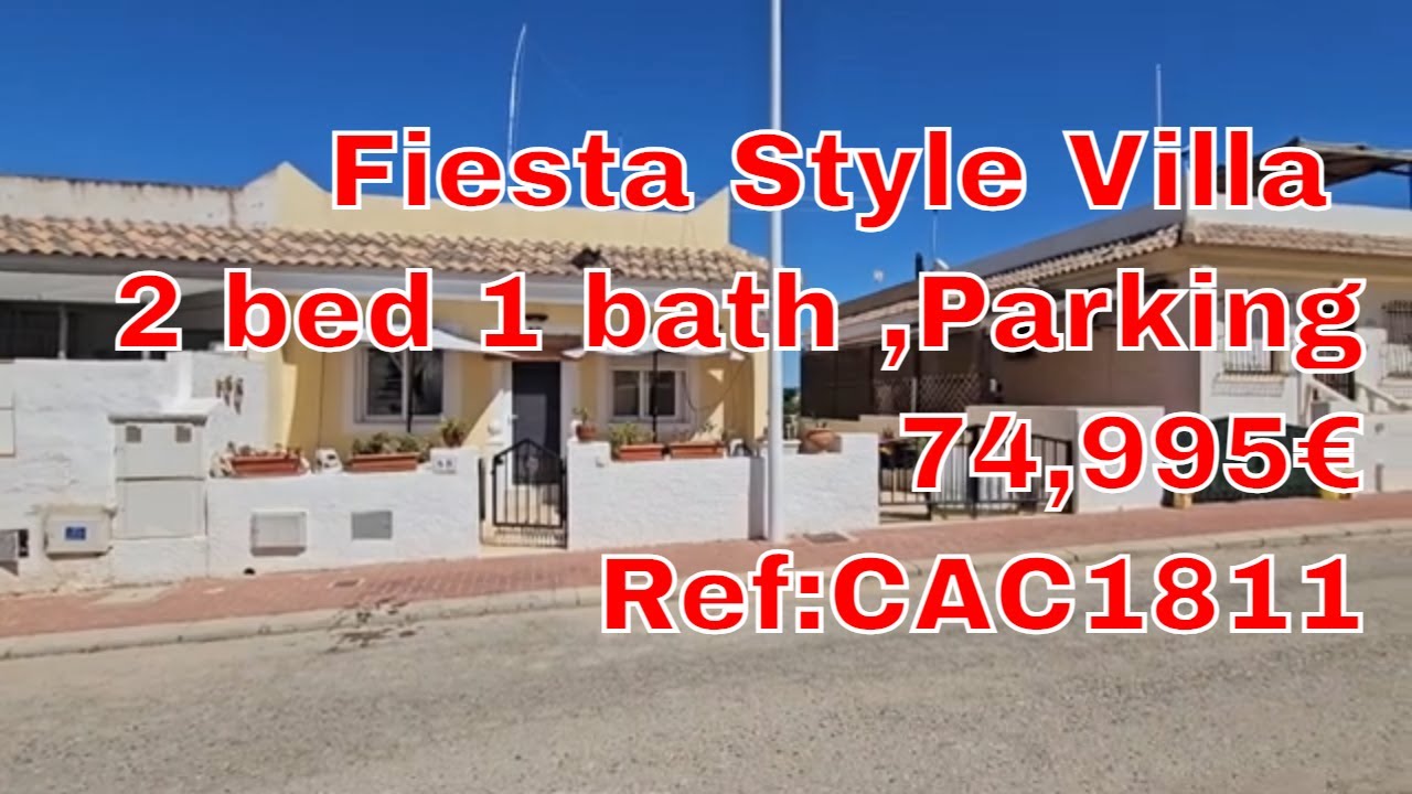 Is This the Perfect Golf Getaway House?  74,995€  Ref:CAC1811