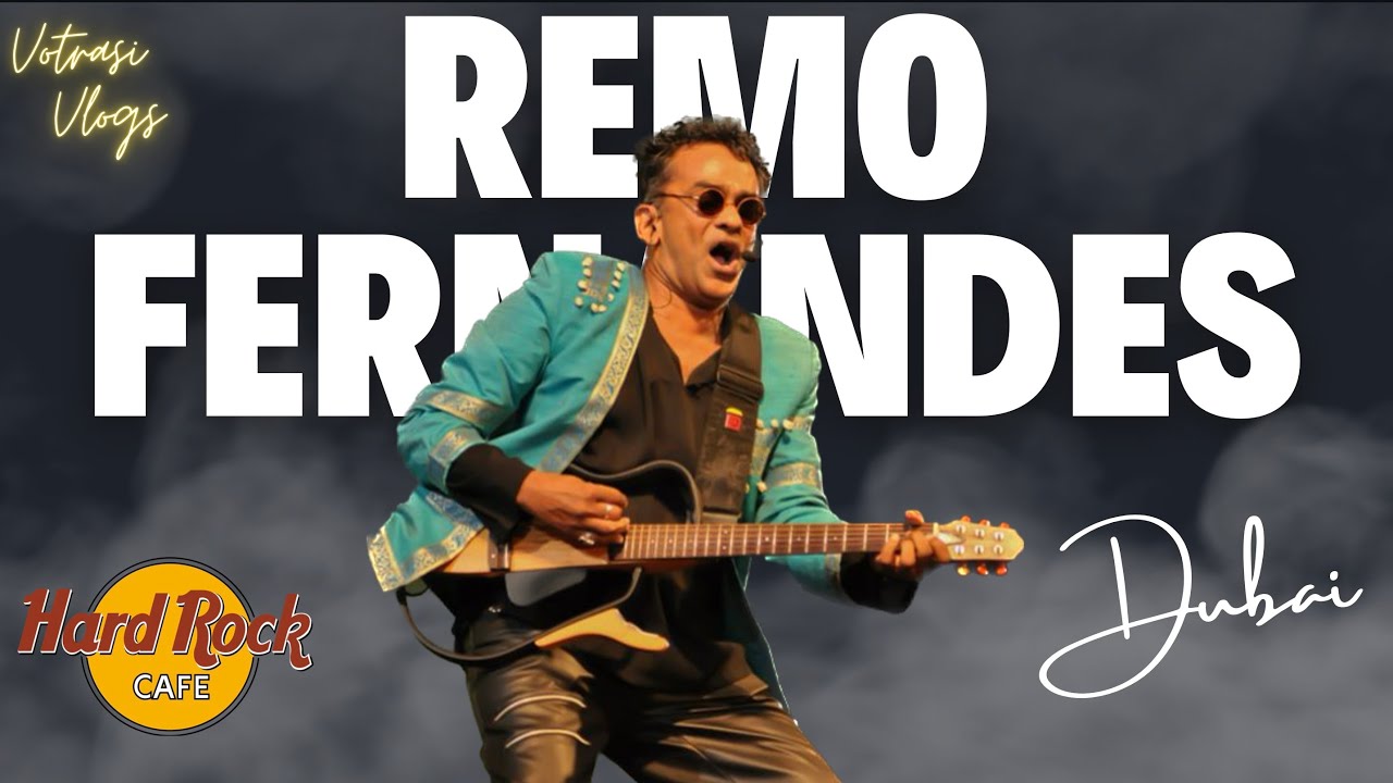 Remo Fernandes | Microwave Papadums | Live Concert | Hard Rock Cafe | Dubai | Votrasi Vlogs