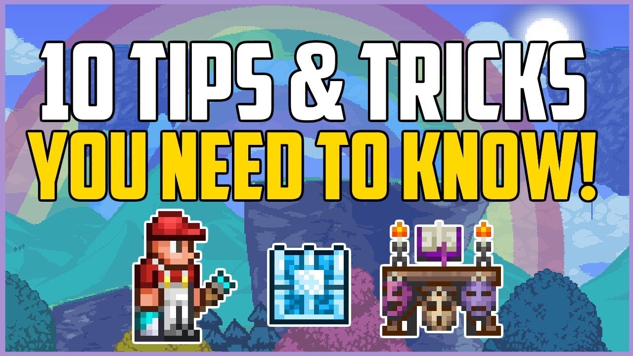 10 Terraria Tips and Tricks You MUST Know #3! | Terraria 1.3 Secrets & Glitches