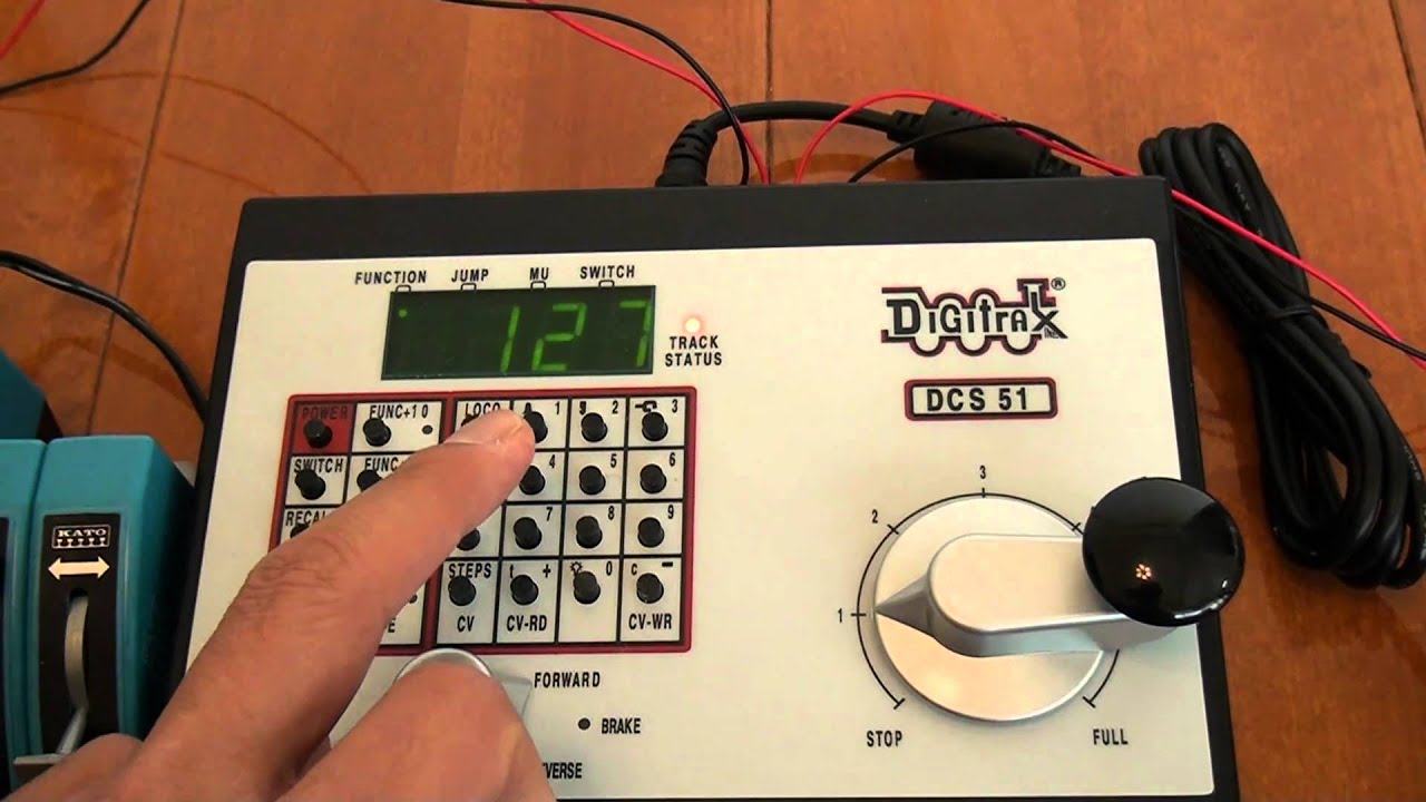 NEW!!DCCコントローラー、 Digitrax DCS51(Review-Zephyr Extra)を導入①