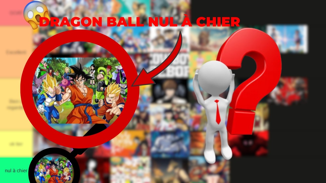 Cette tierlist ANIME va créer des ennemis 😭