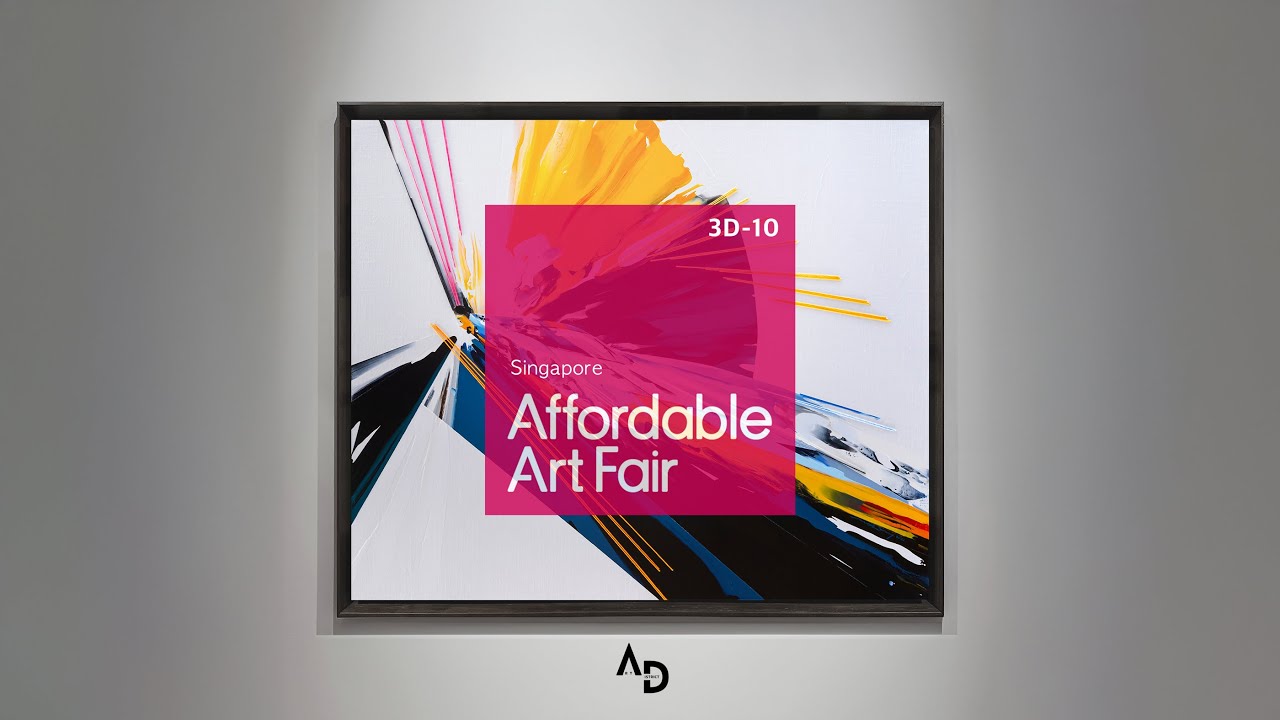 [ Art Fair ] 2024 Singapore Affordable Art Fair : ART DISTRICT SG at booth 3D-10 Artist MINSEOK KANG