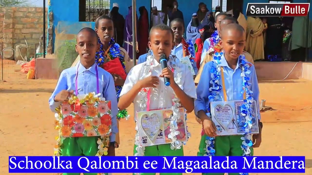 Laba bandhig ee Ardayda Schoolka Qalombi ee Magaalada mandera