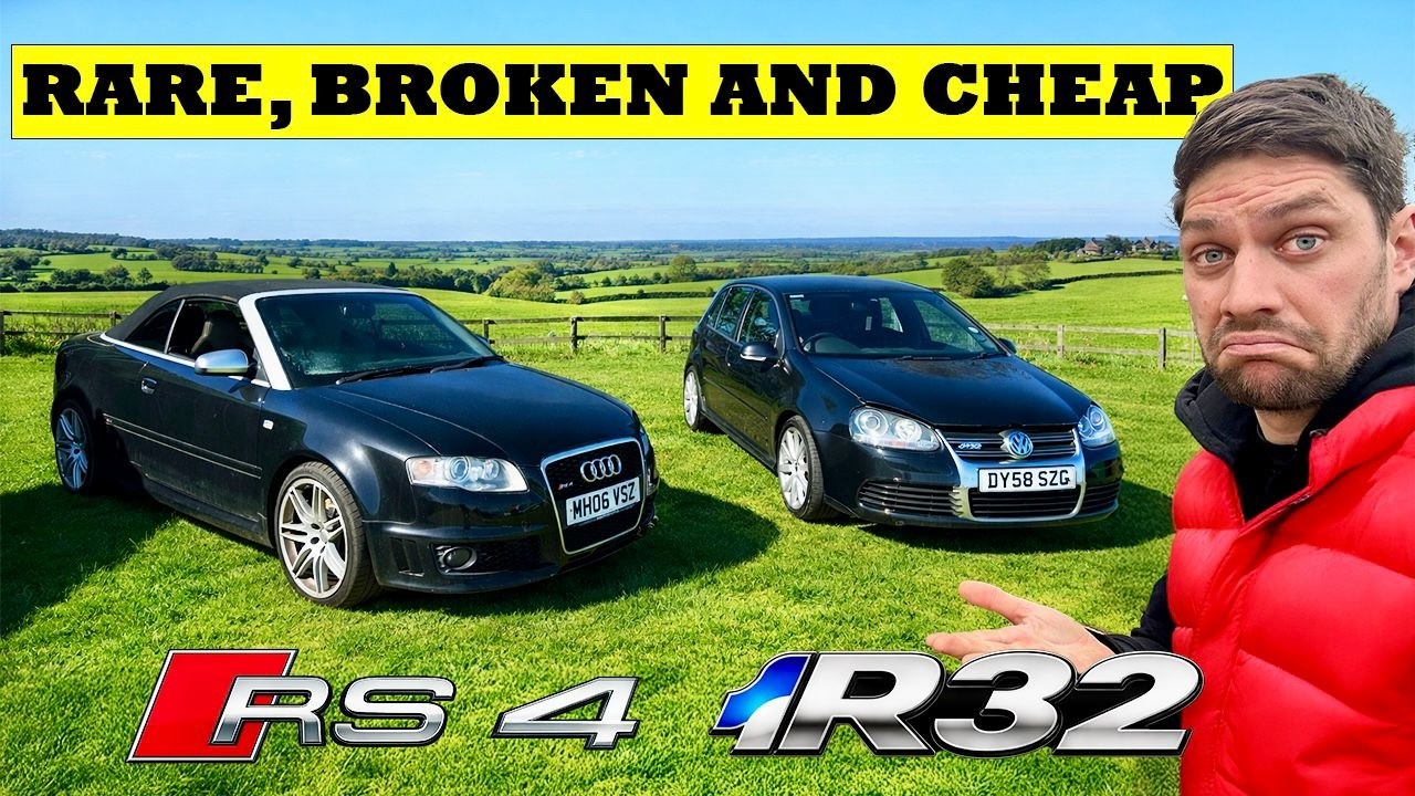 Я купил дешёвый, сломанный Golf R32 Turbo и Audi RS4!...