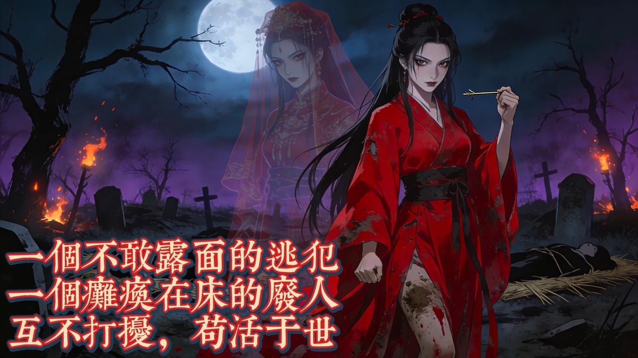 她從亂葬崗爬出來，頂替死人嫁給全村最廢的癱子，誰知新婚夜掀開紅蓋頭，癱子竟緩緩站了起來｜治癒動漫｜懸疑動漫｜虐心動漫