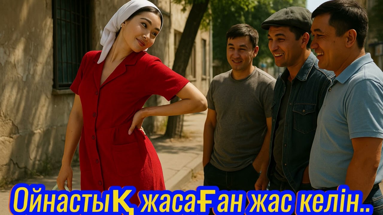 ОЙНАСТЫҚ ЖАСАҒАН ЖАС КЕЛІН..
