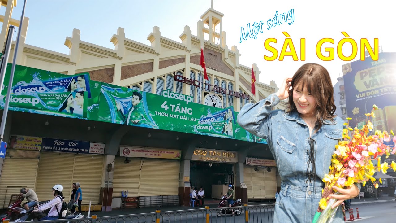 Chợ Tân Định Tết 2026 - Ngôi chợ 100 năm tuổi tại Sài Gòn 