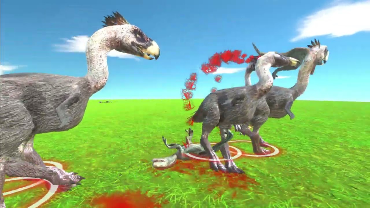All Ice Age Units Face All Dinosaurs - Animal Revolt Battle Simulator
