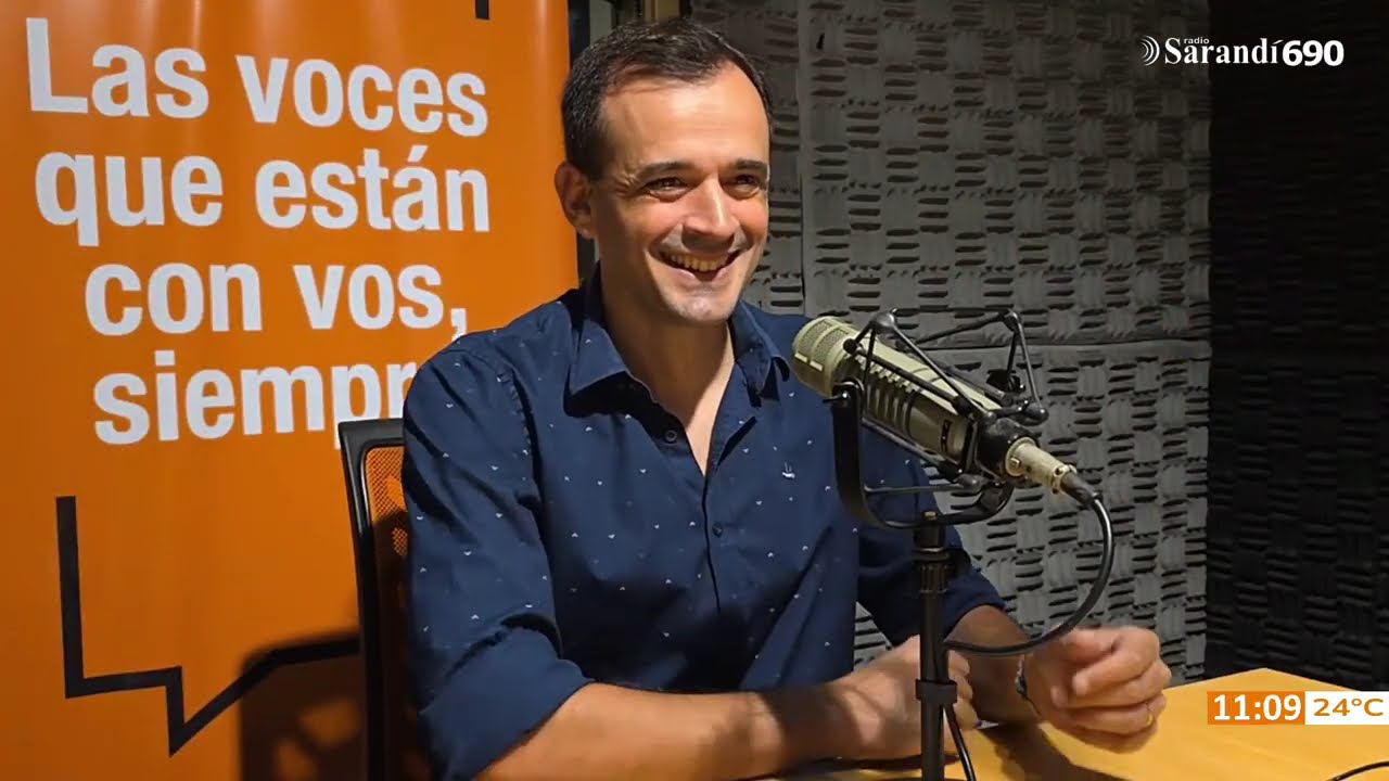 Juanchi Castel, columnista de Carnaval, en Las Cosas en su Sitio