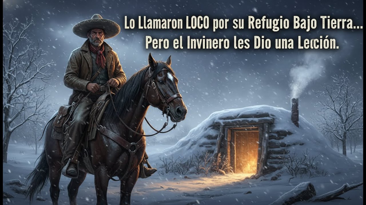 Lo Llamaron LOCO por su Refugio Bajo Tierra... Pero el Invierno les Dio una Lección