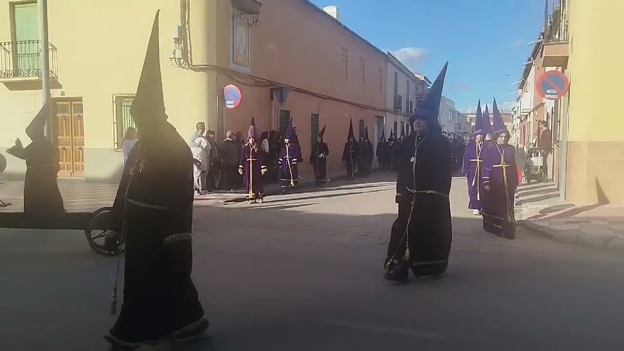 Semana santa calzada de Calatrava 2025 Pasacalles Entiendo Cristo