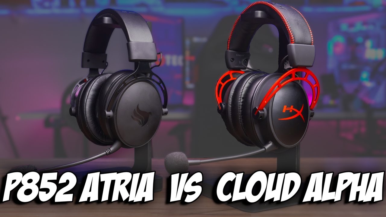 HyperX Cloud Alpha VS Pichau P852 Atria