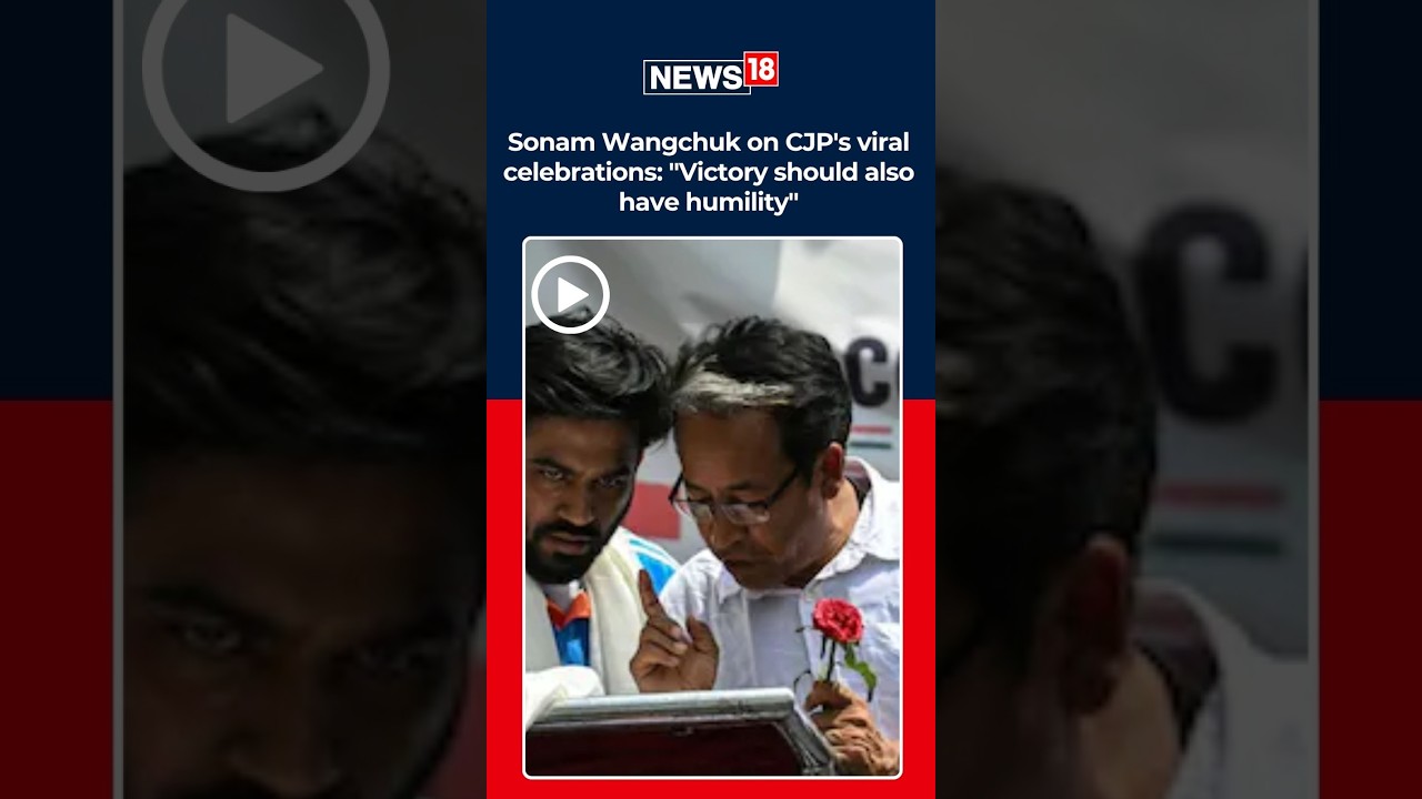 'Victory Needs Humility': Sonam Wangchuk's Message After Protest Ends | #protest #shorts | N18S