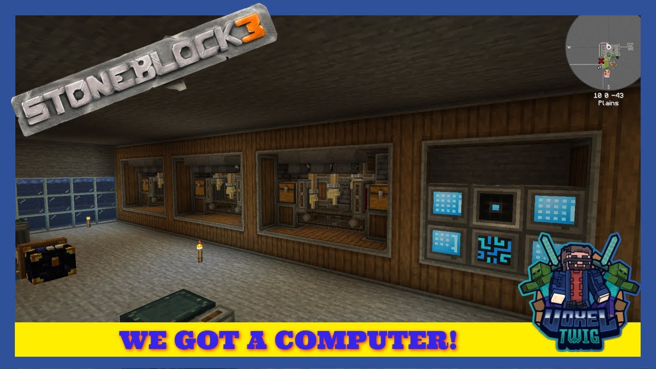 StoneBlock 3 | Ep 9 | Refined Storage Is Finally Here!
