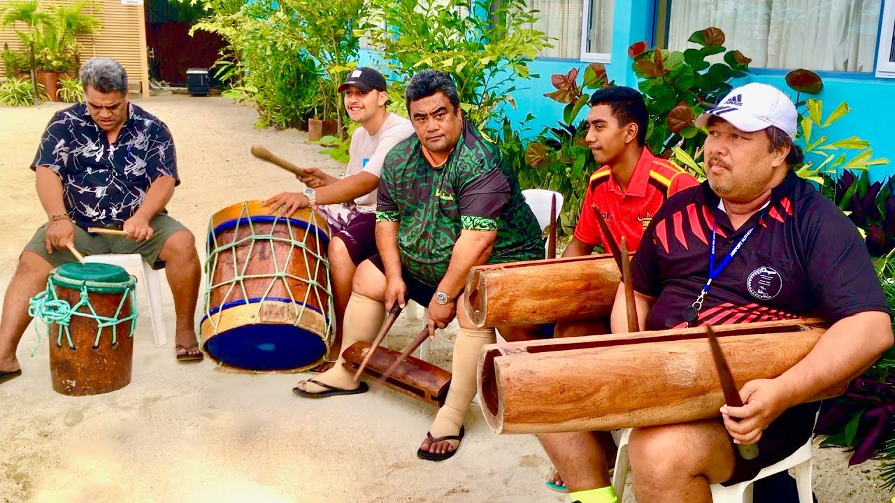AMAZING Drums of Rarotonga - Cook Islands Music