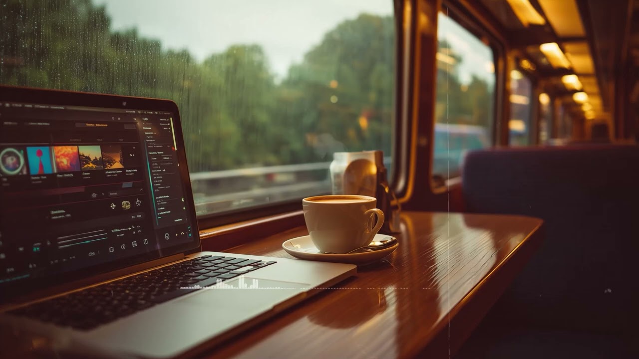 Evening Coffee Jazz Lo-Fi 🍁 Relaxing Work Music