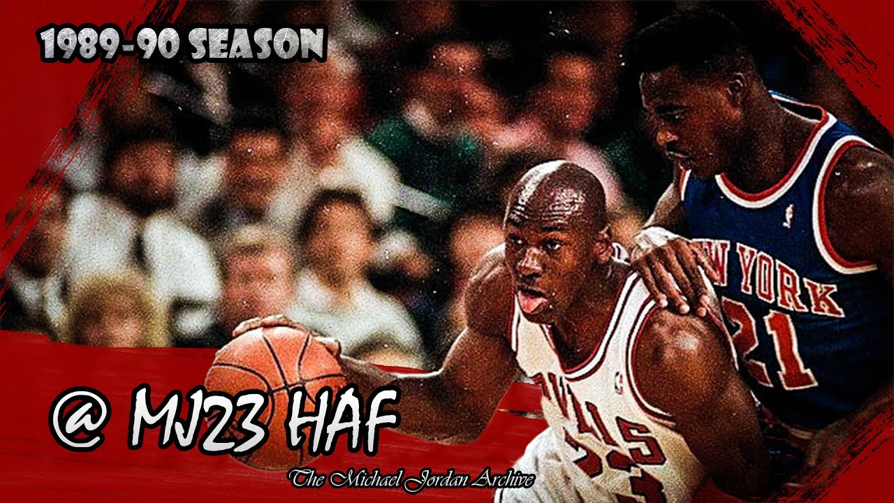 Michael Jordan Highlights vs Knicks (1990.01.21) - 42pts