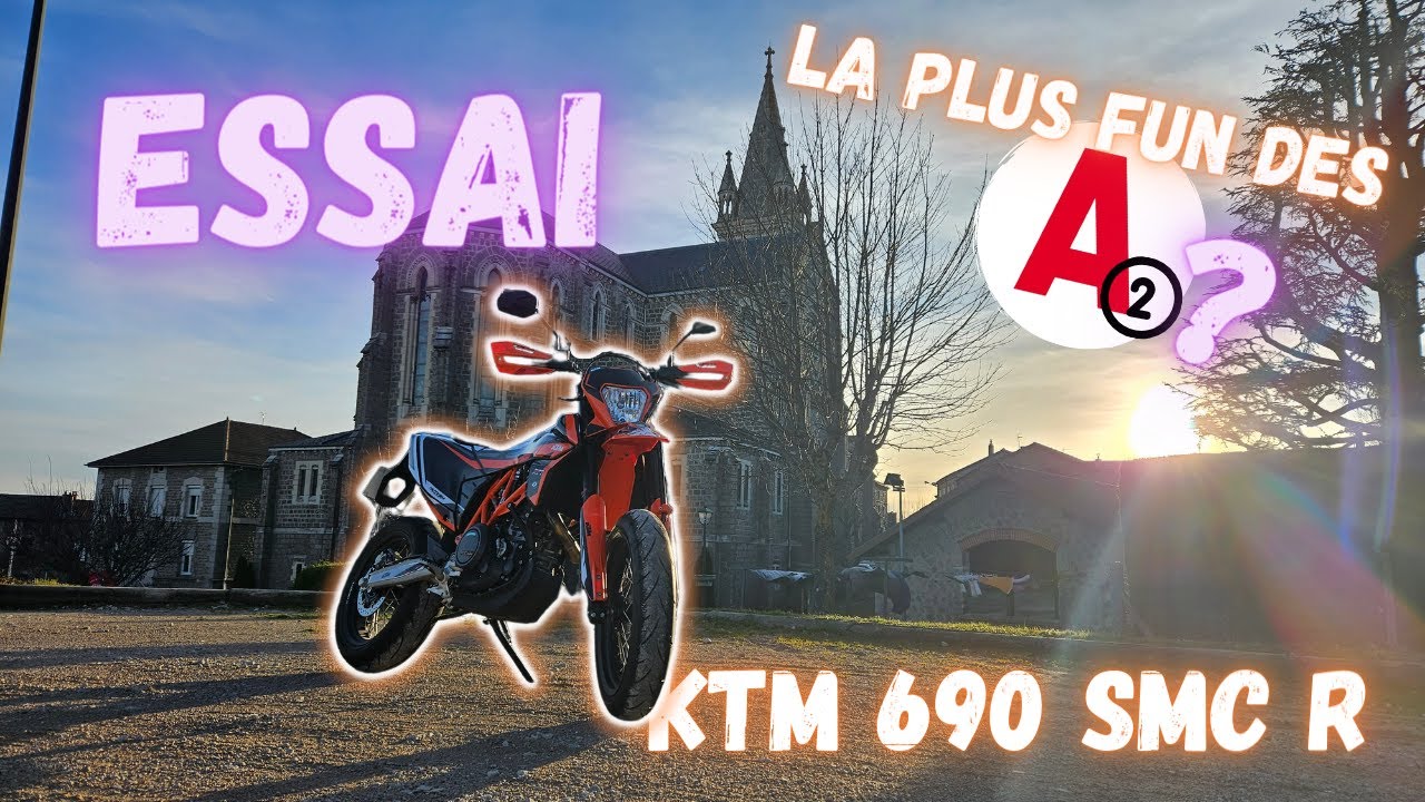 Essai KTM 690 SMC R 2022 - La plus FUN de tes copines