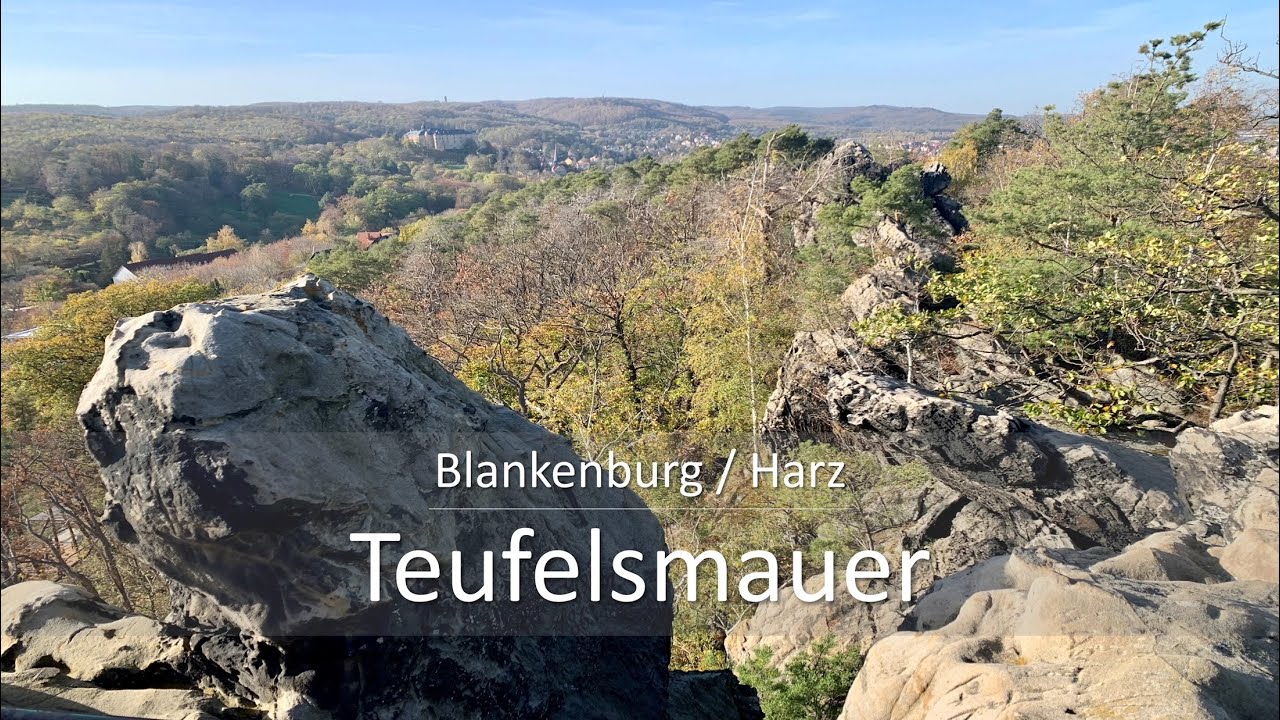 Teufelsmauer, Gro&szlig;vaterfelsen, Gro&szlig;mutterfelsen, L&ouml;bbecke Fels, Aussichtspunkt, Blankenburg / Harz