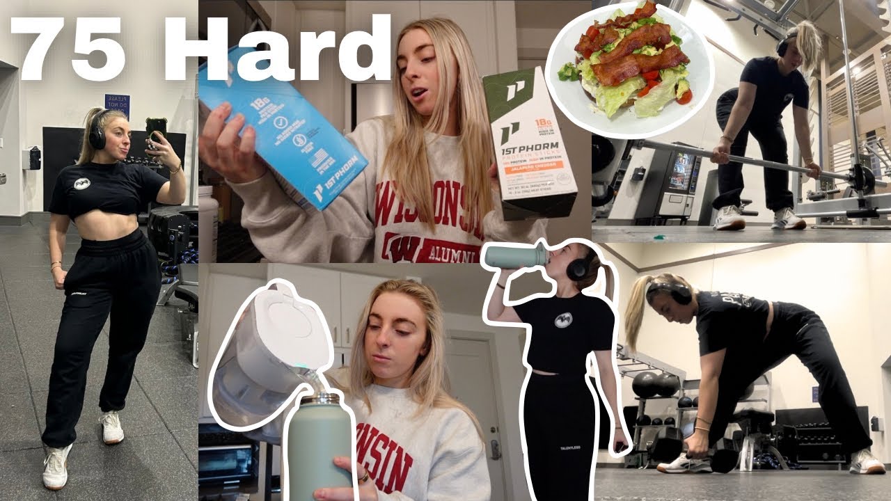 75 СЛОЖНЫХ ИСПЫТАНИЙ, ДЕНЬ 12: Тренировка верхней части тела, разговор о целлюлите и белковый пер...