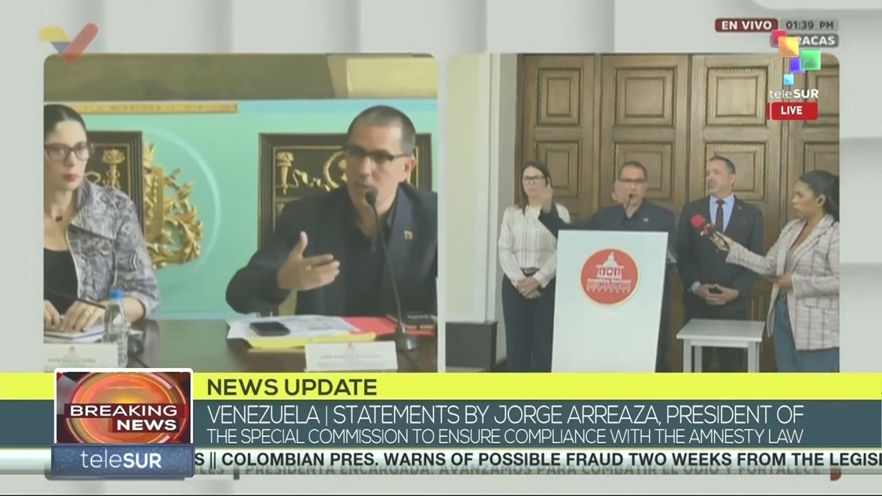 Arreaza: Venezuelans abroad can start the Amnesty Law process from other countries