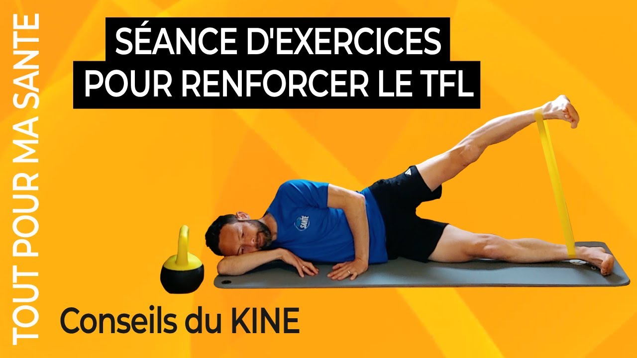 Renforcement musculaire du TFL : 6 exercices