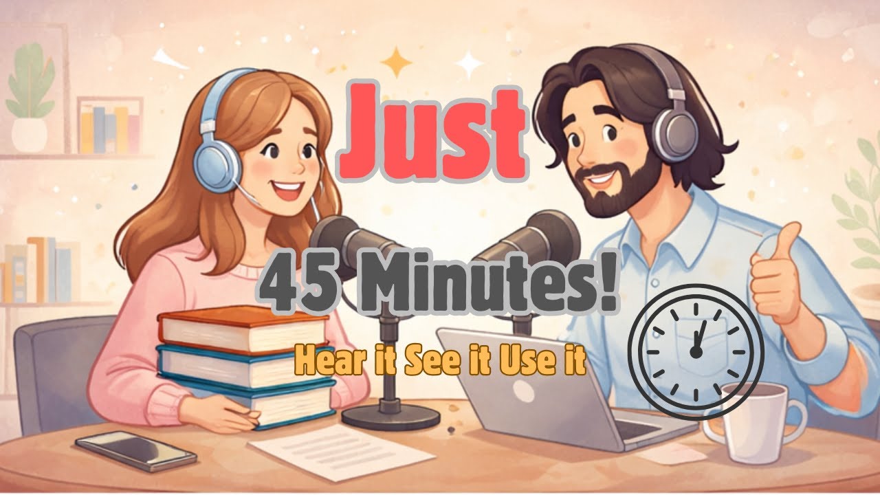 Learn English with Just 45 Minutes a Day (My Proven Method)
