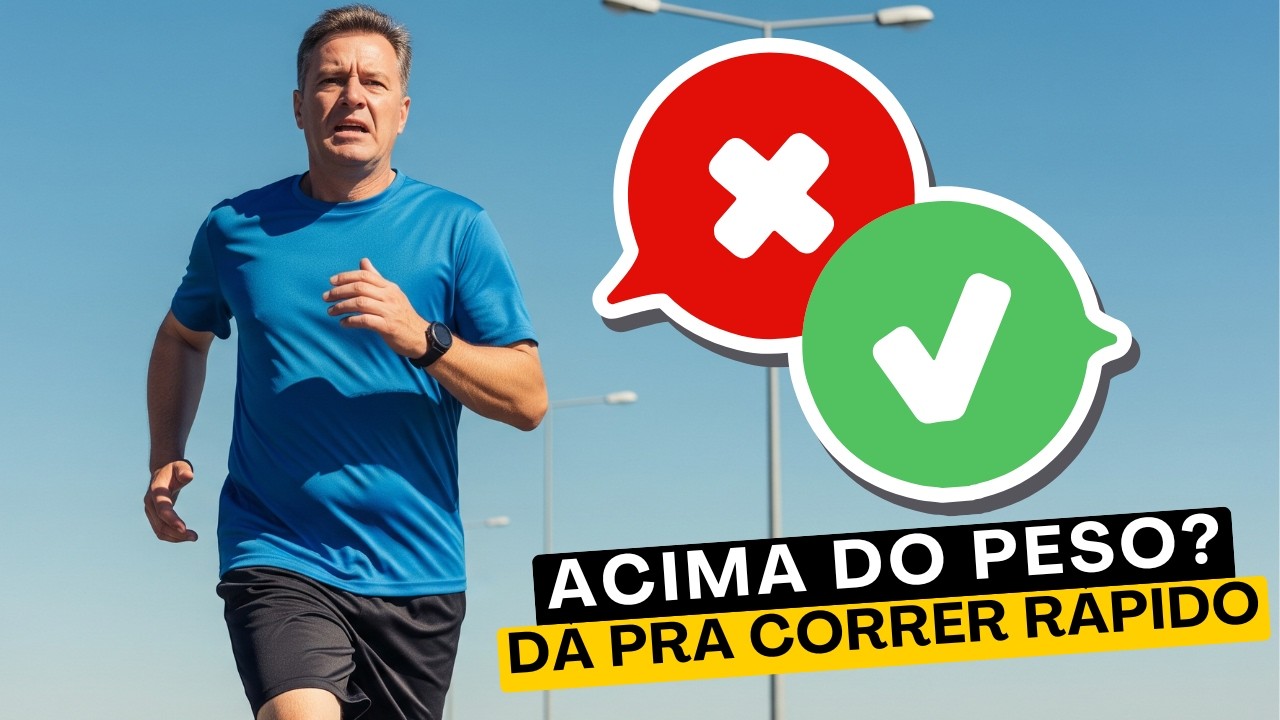 Acima do Peso e Quer Correr Mais Rápido? Siga Essa Estratégia🎯