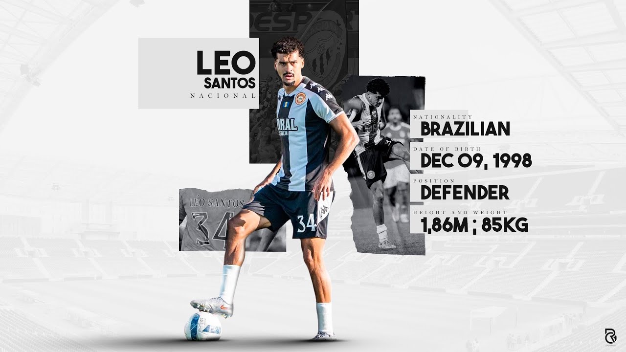 Léo Santos ● Defender ● Nacional ● Highlights 2025