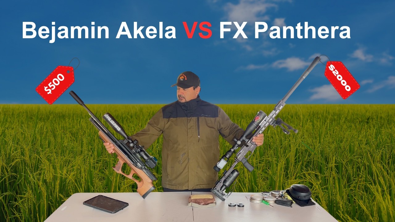 FX Panthera cal 22 VS Benjamin Akela Cal 22 Watch the difference before you buy #hunting #pcphunter