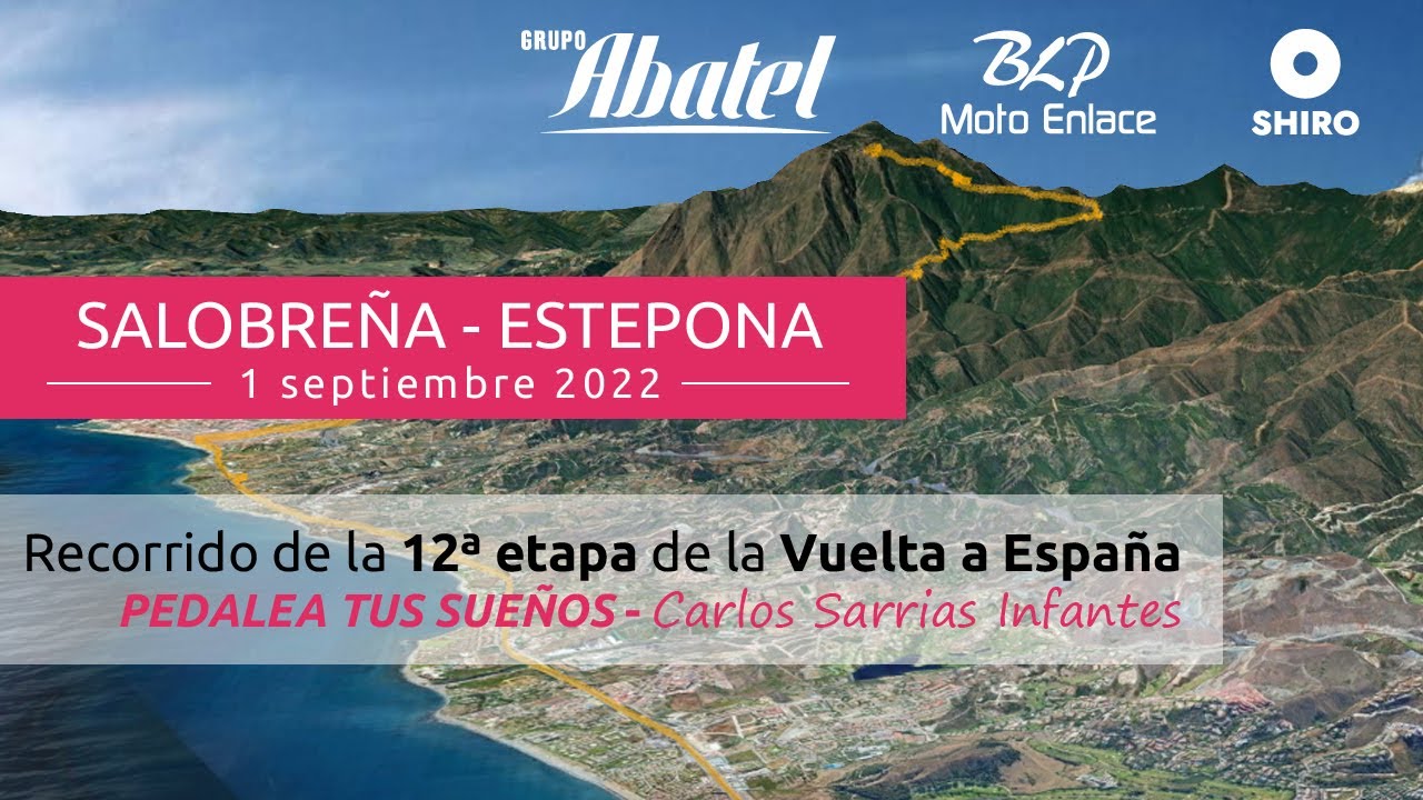 Salobreña - Estepona. 12ª etapa de la Vuelta a España. Pedalea tus sueños. Carlos Sarrias Infantes
