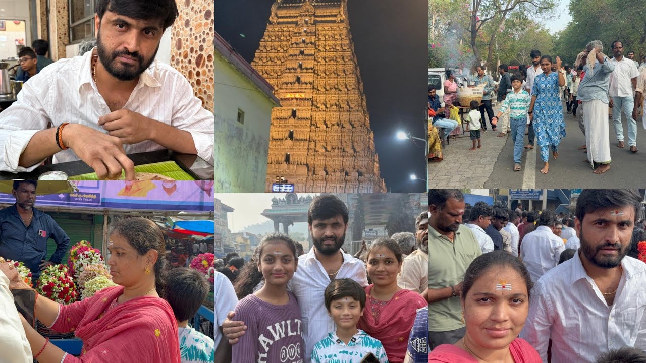 ఇంతమంది జనంలో ఫస్ట్ టైం ఇలా గిరిప్రదక్షిణ చేయడం 🙏ఎంత బాగా అనిపించిందో తెలుసా😀మీరే చూడండి 🧐#deevena 