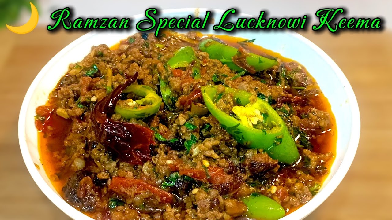 🌙 Ramzan Special Lucknowi Kate Masala Keema | Shahi Lucknowi Keema Recipe 😋